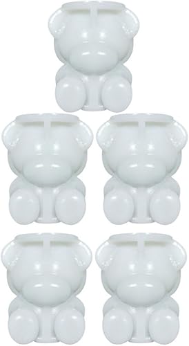 BESTonZON Molde De Para Resina, 5 Uds. Molde De Para Resina Molde de Hielo de Silicona Moldes de Hielo para Whisky Bolas de Hielo para Whisky