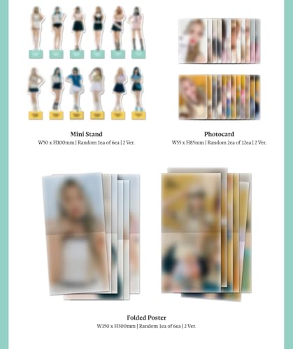 Mini Album Weeekly Bliss CD version Lights sans poster Genie Music