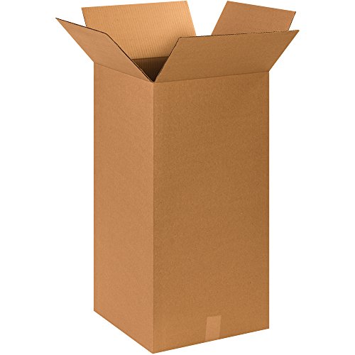 Image of TAPE LOGIC 15 x 15 x 30 Corrugated Cardboard Boxes, Tall 15 inchL x 15 inchW x 30 inchH, Pack of 15 | Shipping, Packaging, Moving, Storage Box for Home or Business, Strong Wholesale Bulk Boxes