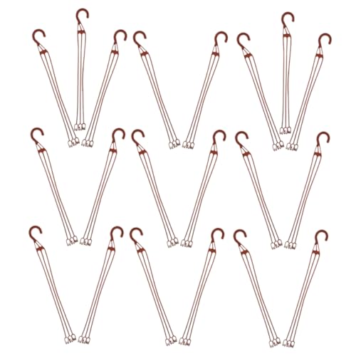 Cabilock 20pcs Hanger Hooks Versatile Hanging Basket Accessories for Indoor Outdoor Use Easy Setup for Gardens Balconies Rooms Bird Feeders and More