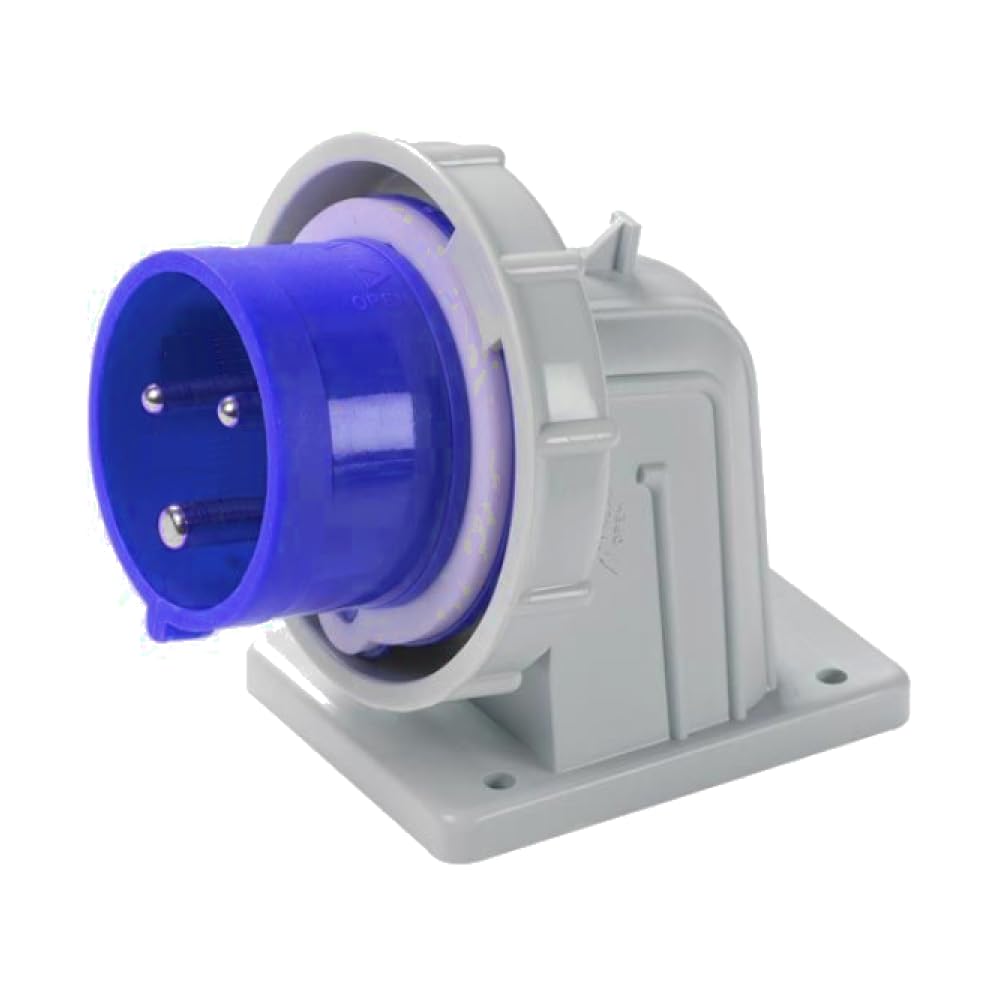 Prise industrielle 220 V 230 V 3 broches 2P+T 16 A IP67 - ROSI 1001052