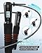 Jump Rope, RENPHO Smart Jump Rope with Counter, Fitness Skipping Rope with APP Data Analysis, Workout Jump Ropes for Home Gym, Crossfit, Jumping Rope for Exercise for Men, Women, Girls, Kids