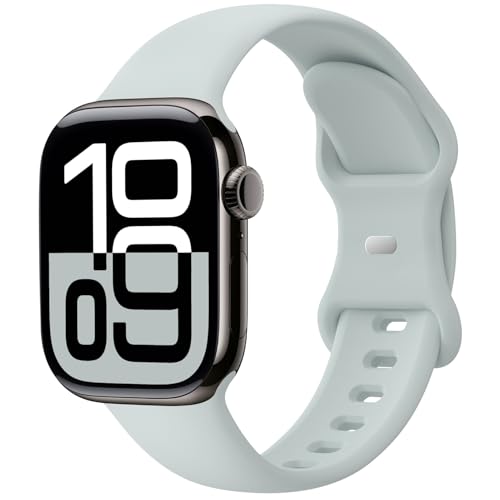 Distore (ディストアー) スポーツバンド Apple Watch 38mm 40mm 41mm 42mm 44mm 45mm 46mm 49mmに対応 ソフトシリコン交換用アクセサリーストラップリストバンド iWatch Series 10/9/8