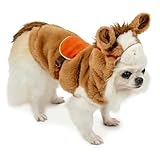 ペットパラダイス 犬 服 冬 干支 午 なりきり パーカー トップス お正月 コスチューム 馬 ウマ 2026年 変身 着ぐるみ おもしろ sns コスプレ かわいい インスタ映え ブラウン 小型犬 【参考 S シーズー ミニチュアシュナウザー (～8kg) ペットパラダイス国内直営店72店舗展開2025/10/1時点】 注目