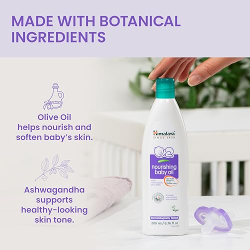 Himalaya Nourishing Baby Oil 200ml (2 Pack)