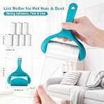 Super Sticky Pet Hair Remover Roll 350 Sheets Set with Upgraded Handle, 7 Rolls, Portable Hair Remover for Clothes, Furniture, Carpets, Dog and Cat Hair - Image 2