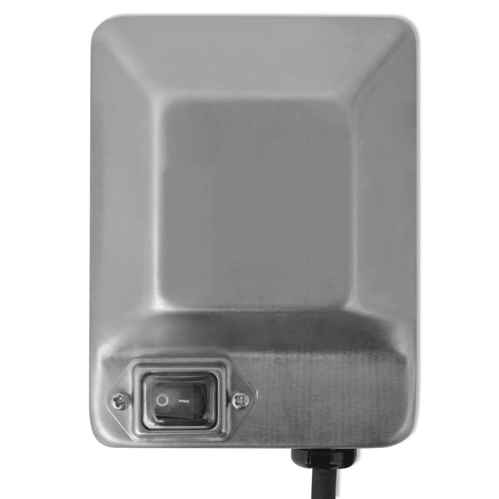 Silnik do rożna do grilla ze stali nierdzewnej do rożna 4 W, elektryczny silnik obrotowy do szaszłyków grillowych z przyłączem czworokątnym 8 x 8 mm, 230 V akcesoria do grilla