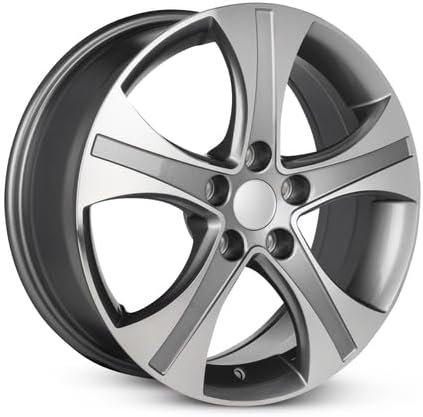 New 17x7 inch OEM Direct Replacement Aluminum Wheel for 2013-2016 Hyundai Elantra 5-114.3mm Gray 17 in Rim 529103X500
