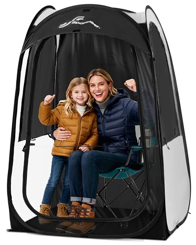 Sportneer XL Pop Up Sports Tent, 46' L x 46' W x 63.5' H...