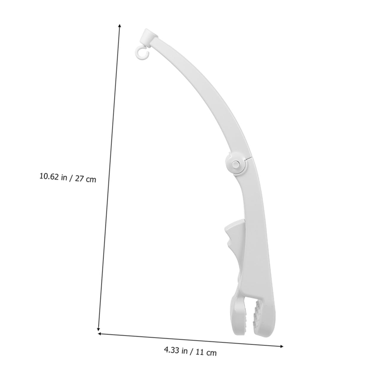 Móvil para Cuna de Ñiño Brazo Portamóvil de Plástico Seguro, Soporte Ajustable para Cuna, Decoración Musical para Recién Nacidos y Bebés, 2 Piezas para Habitación Infantil