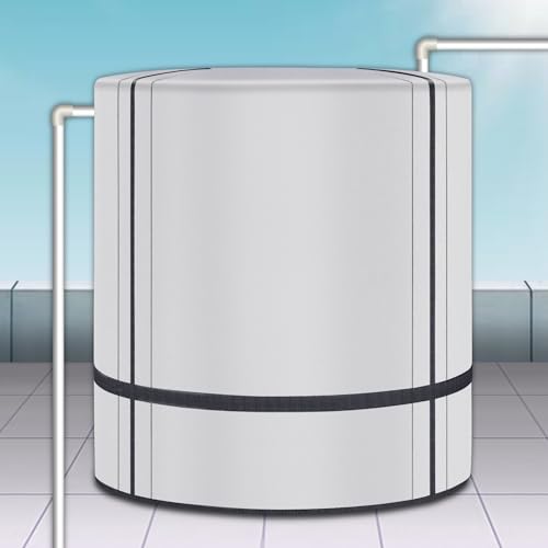 Image of Axmon 500 Liters Water Tank Insulation Cover - All Weather Tank Guard for Roof Top Water Tank cover to Protect from Hot and Cold Weather Keeps The Water Cools In Summer