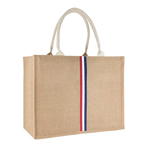 Image of Hibala Woven Large Beach Bag Straw Beach Tote Handmade Weaving Shoulder Tassel Bag Handbag