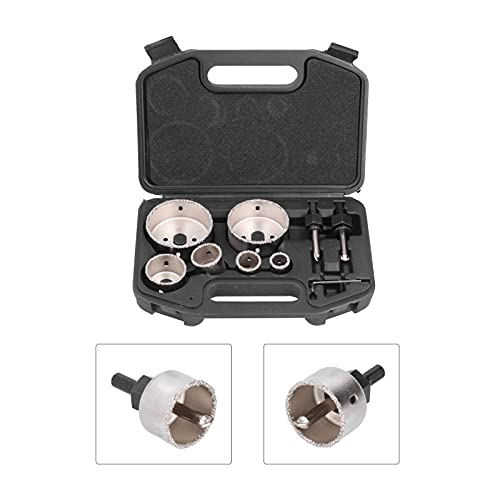 Kit de 9 brocas tipo sierra para cerámica Mingzhe miniatura 1