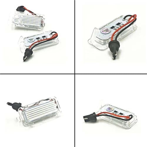 Luz de matrícula LED Ford Ranger Escape Explorer plafón trasero blanco anti error 12V 5