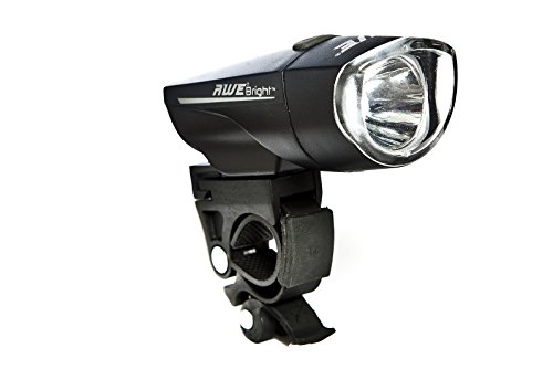 AWE® AWEBrightTM 3 x LED's Sets d'éclairage Avant et arrière de Bicyclette 140 Lumens - Image 5