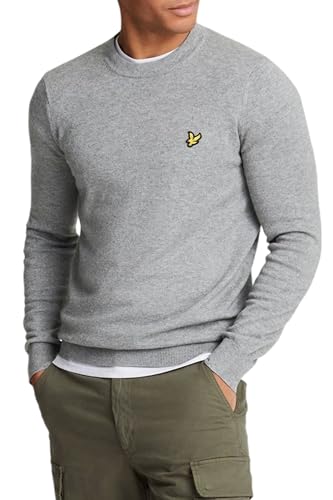 Lyle & Scott Jersey algodón Merino con Cuello Redondo para Hombre