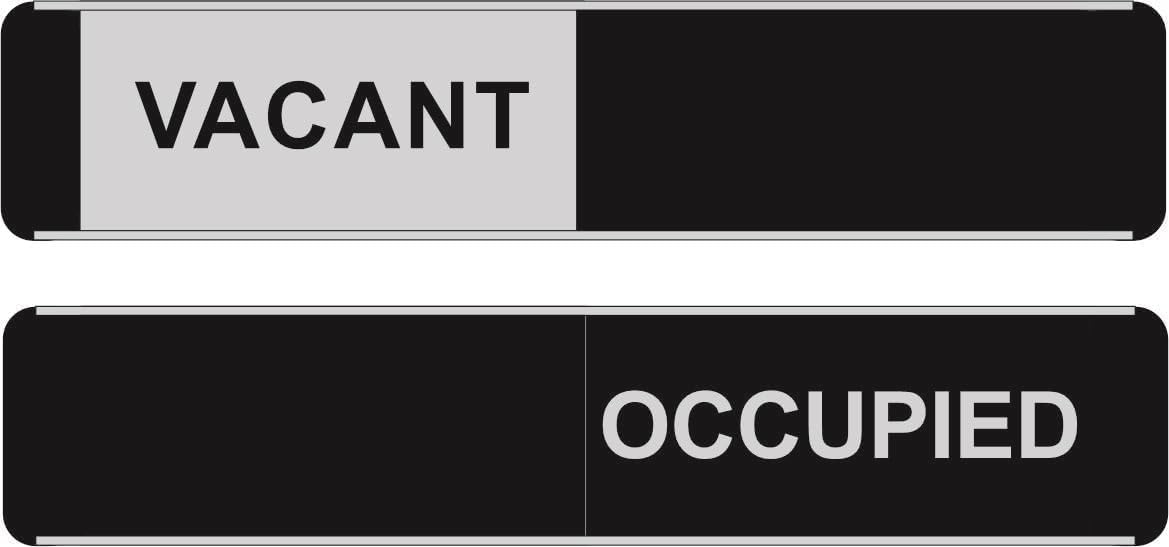 SECO VACANT/OCCUPIED Sliding Door Sign |Office, Conference and Meeting Room