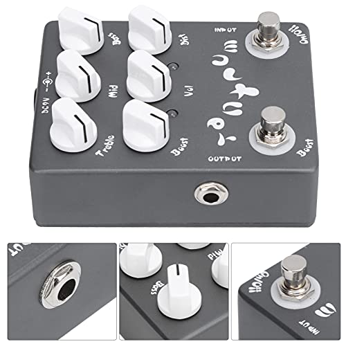 Pédale de guitare de distorsion, pédales de guitare accessoire d’instrument réglable multi-effets portables pour… - Les Beatles, Paul McCartney, John Lennon, RIngo Starr, George Harrison Pédale de guitare de distorsion, pédales de guitare accessoire d'instrument réglable multi-effets portables pour… – Image 7