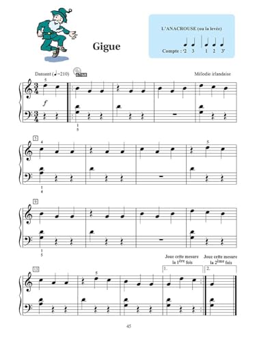 Piano Lessons Book 2 - French Edition: Hal Leonard Student Piano Library