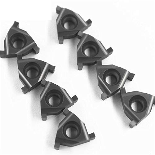 Inserti In Carburo Per Tornio CNC - 10 Pezzi, Modello 16IR/EL 1.0 LDA, Per Scanalature - Foto 10