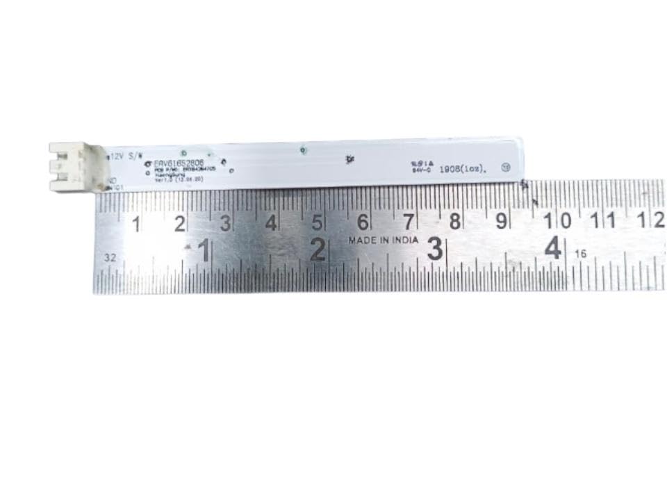 Image of Sai Service Center Refrigerator Led 3 pin Light Strip 12V Compatible with L..G.. Plastic