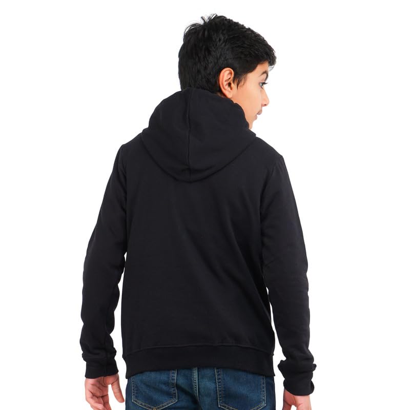 Image of Real Basics Boys Cotton Hooded Sweatshirt(Pack of 1)