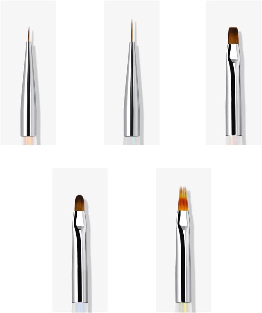 JSEIAJB Art Japanese Nail Light Therapy Pen Painted Smudd Line Drawing Pen Nail Shop Professional Brush