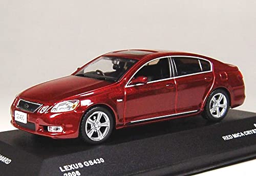 1/43 京商　レクサス　GS430　左ハンドル仕様　ミニカー　レッド 1/43 京商 レクサス GS430 左ハンドル仕様 ミニカー レッド ホビー