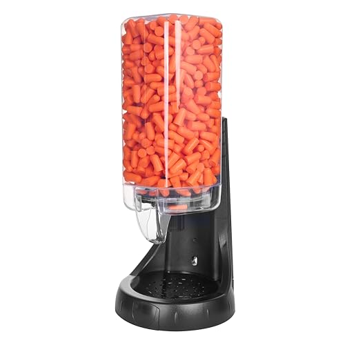 NorthSky Earplug Dispenser Universal Wall Mount & Tabletop Design Smooth Knob Dispensing for Bullet/Bell Shaped Earplugs
