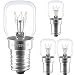 AERFA SES E14 15 W 230V Backofen-Lampe > 300° C, E14 Warmweiß, 15W Ersatz, 3500K, Wasserdicht, glühbirne e14 für salzlampe, Nähmaschinen, Dunstabzugshauben - 4Stück 15W