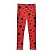 YYZZH Ladybug Pattern Black Spots On Red Girls Leggings Dance Running Workout Yoga Pants