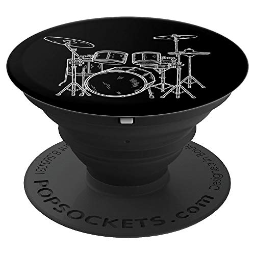Pro Drummer Drum Set - Cool Drummer Popsocket