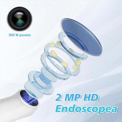 Endoscopio dental cámara intraoral 1920P con vídeo de inspección para Android e iOS 5