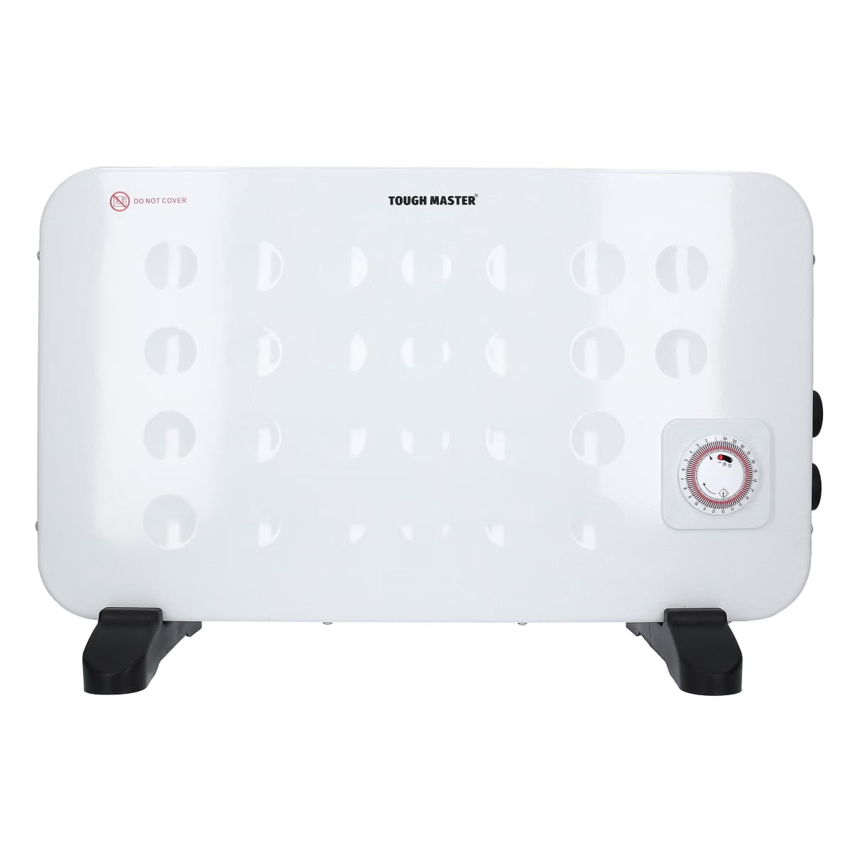 TOUGH MASTER Room Heater 2000W 3 Heat Settings 24 Hour Timer Overheat Protection