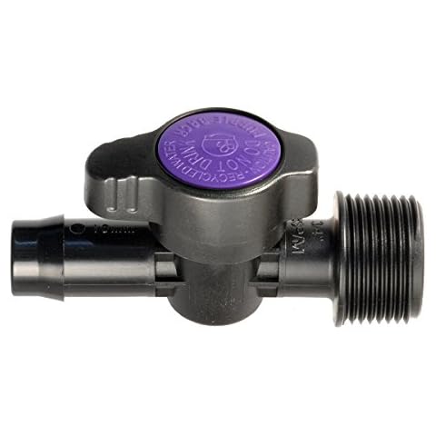 Buttacup PURPLE BACK® VALVE 16mm Barb x 3/4" BSPM Cover