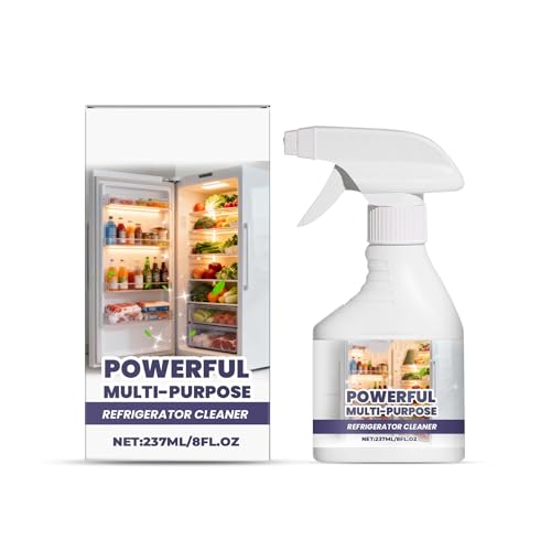 Detergente multiuso per frigoriferi - 237 ml/8 fl oz, pulisce a fondo e rimuove gli odori, sicuro per plastica e vetro