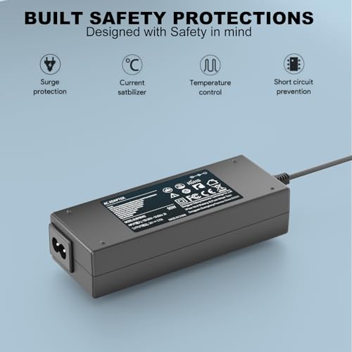 90W 24V Ladegerät für Jackery Tragbares Kraftwerk Explorer 160 240 300 500 550 E300 E500 E550 Solargenerator 167Wh 240Wh 293Wh 518Wh Batterie Stromversorgungskabel