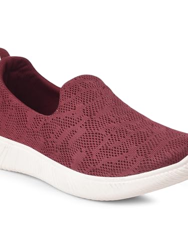Image of Bata Women Casual Sneaker Shoes - Maroon