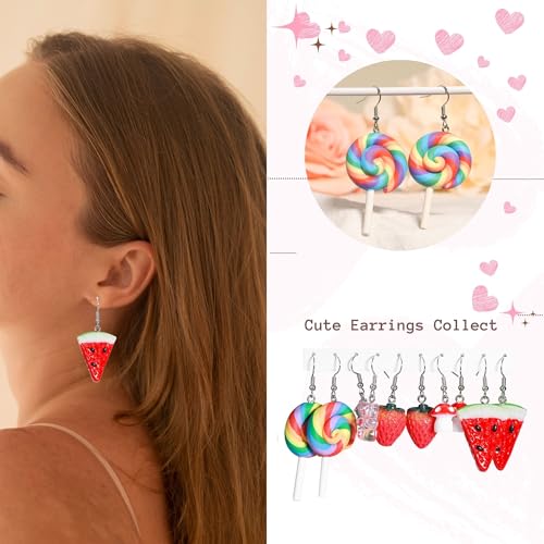 Fun and Cute Earrings for Women - 30 Pairs of Weird, Animal, Food, and Aesthetic Jewelry3