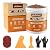 Wood Filler, Wood Repair Kit,16 Ounce Paintable & Stainable Wood Putty Filler, Wood Scratch Cracks Holes Repair Furniture, Exterior Wood Filler Water Resistant, Wood Putty,16oz, Walnut