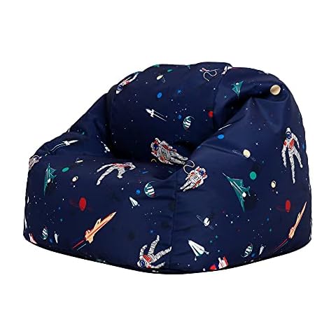 Icon Space Print Kids Bean Bag Chair Cover