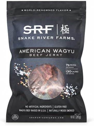 Snake River Farms American Wagyu Beef Jerky, 10oz