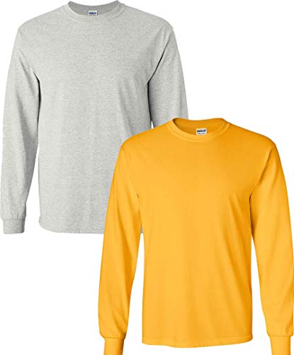 Image of Gildan Men's Ultra Cotton Long Sleeve T-shirt, Style G2400