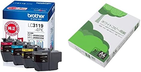 Amazon.co.jp: ブラザー工業 【brother純正】インクカートリッジ4色  