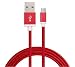 Produktbild Sweet Tech Rot 1.5m Micro USB Nylon Umflochtenes Verwicklungssicheres Kabel Ladekabel Datenkabel Geeignet für Highscreen Easy F / Highscreen Easy F Pro