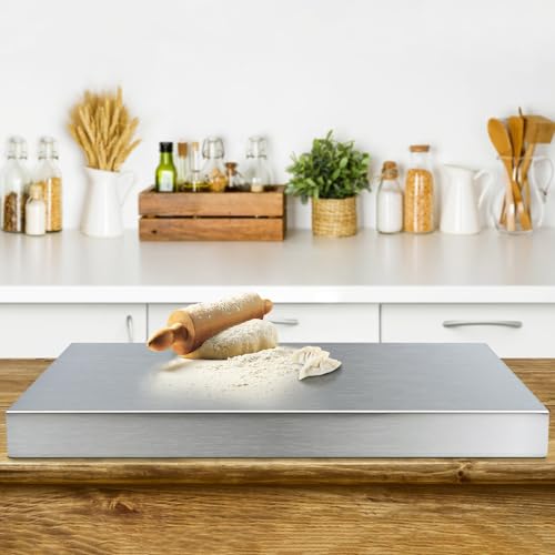 Gtouse Stainless Steel Gas Stove Top Cover Noodle Boards for Electric Stove Top Cutting Board Kitchen Organizer Cooktop Cover Sink Cover for Counter Space 30x22x2.75 Inch by Gtouse - Image 6