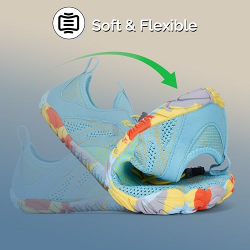 Image of HiGropcore Barefoot Shoes Women Men Hike Minimalist Shoes Wide Toe Box Zero Drop Grounded Footwear for Hiking Walking Daily Wear