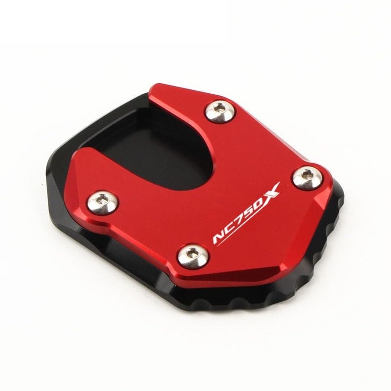 Extension béquille moto pour NC750X 2021-2024 plaque alu CNC haute précision