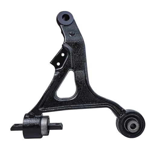 Image of Detroit Axle - FWD Front Lower Control Arms Kit for 2007 Volvo S60, 2 Lower Control Arms Assembly, 2 Lower Ball Joints Replacement - [From Chassis #626502, To VIN 626501]