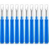 Daifunli 10 Pcs Fiber Optic Ripper Fiber Stripper Cutter Buffer Tube Binder Ripper Tools for Cable Technicians